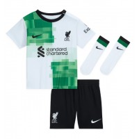 Liverpool Darwin Nunez #9 Fußballbekleidung Auswärtstrikot Kinder 2023-24 Kurzarm (+ kurze hosen)